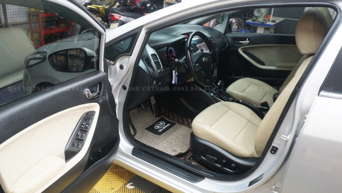 Bọc ghế da công nghiệp ô tô Kia Forte: Cao cấp, Form mẫu chuẩn, mẫu mới nhất